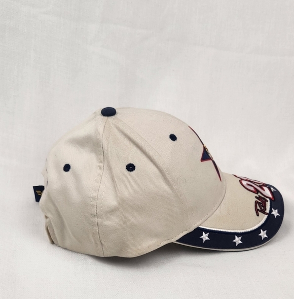 Vintage Nascar × Wonder Woman 21 Ricky Rudd Motorcraft Adjustable Hat - Picture 4 of 6